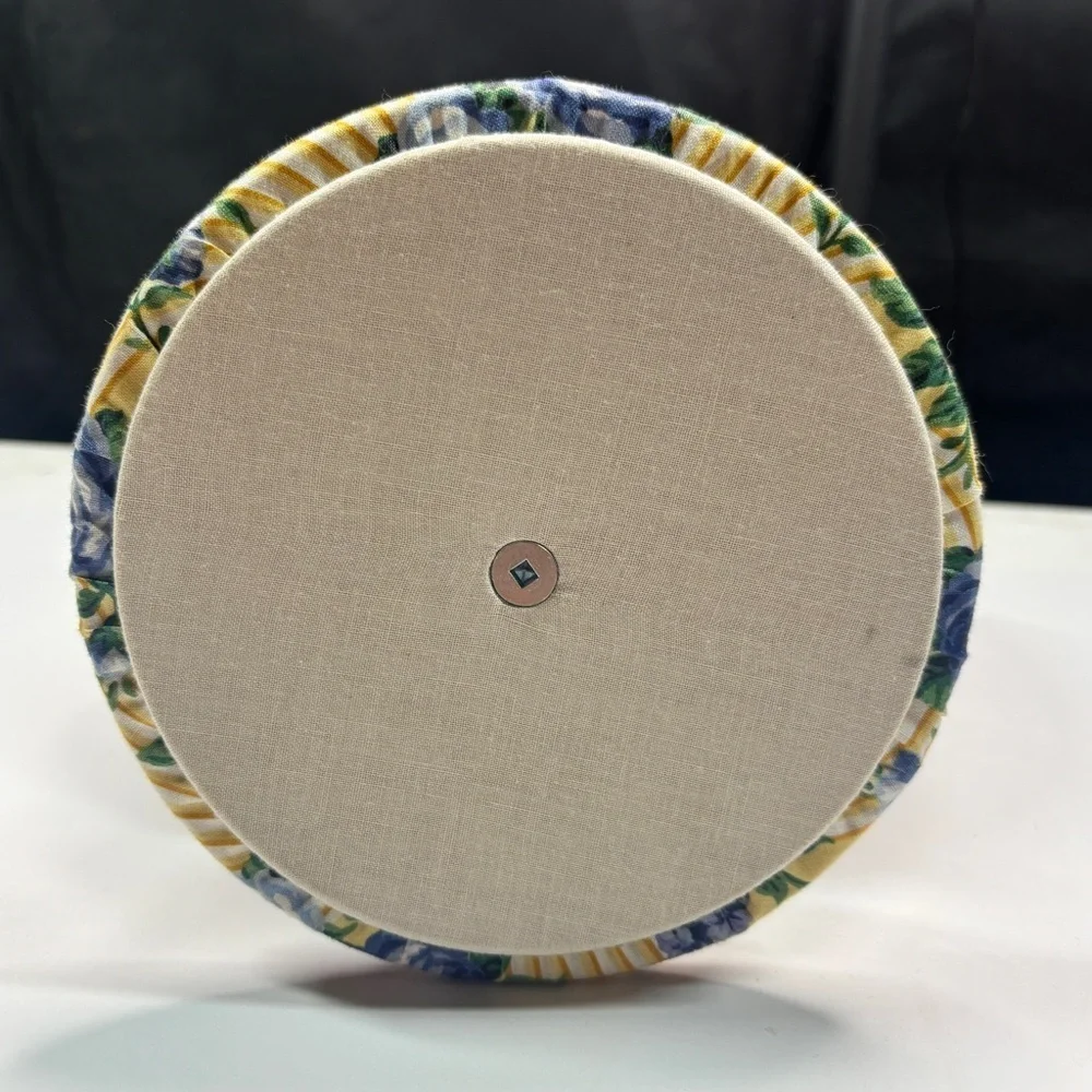 Longaberger Fabric Lid-Small Fruit Basket-Rose Trellis